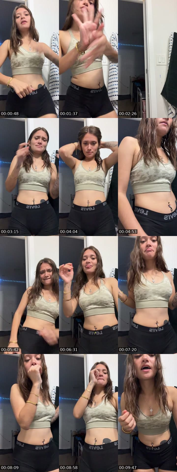 @arileymx TikTok live stream