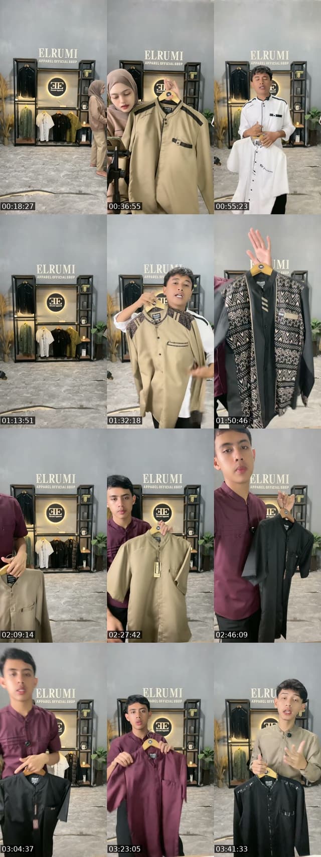 TikTok live: Promo baju koko pria by @elrumi_apparel_official