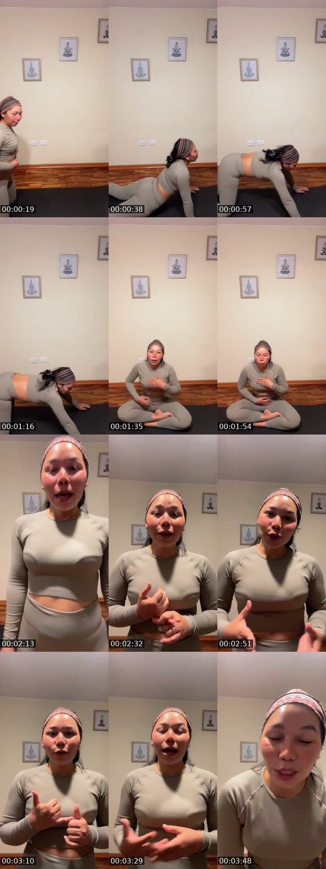 TikTok live: BAILO YOGA CON MAMÁ by @genesizm441
