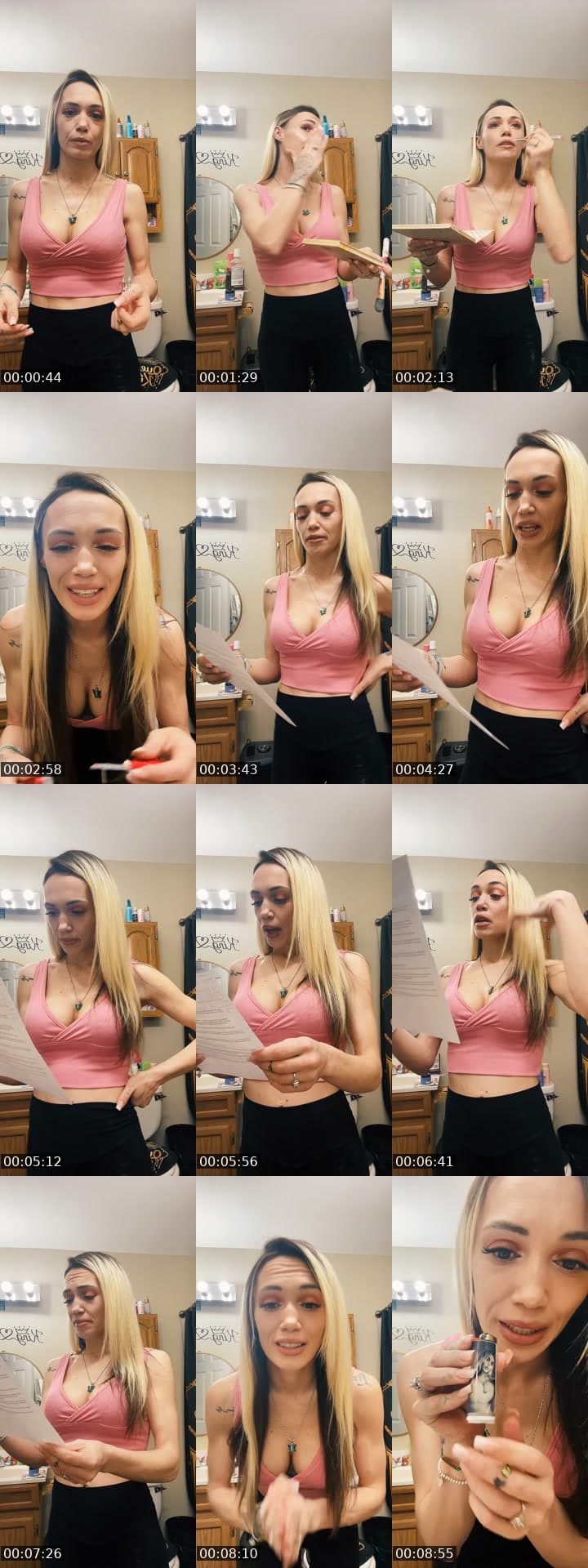 Grwm to audition to tell my st