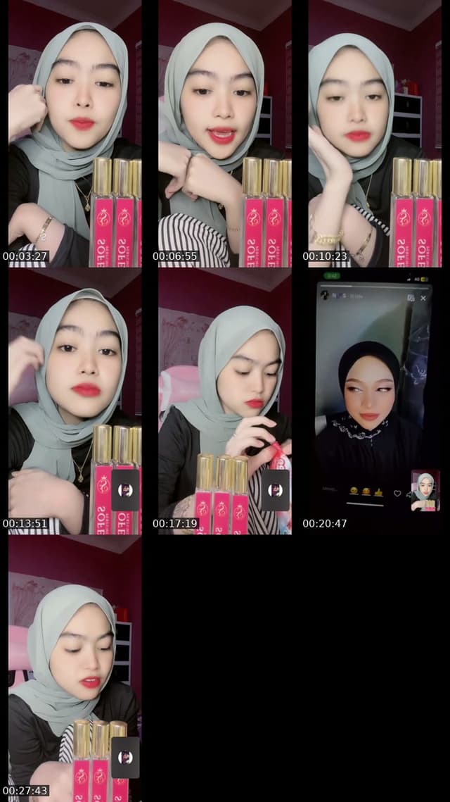 TikTok live: bismillah tq support 🫶🏻 by @nursofeaaa._