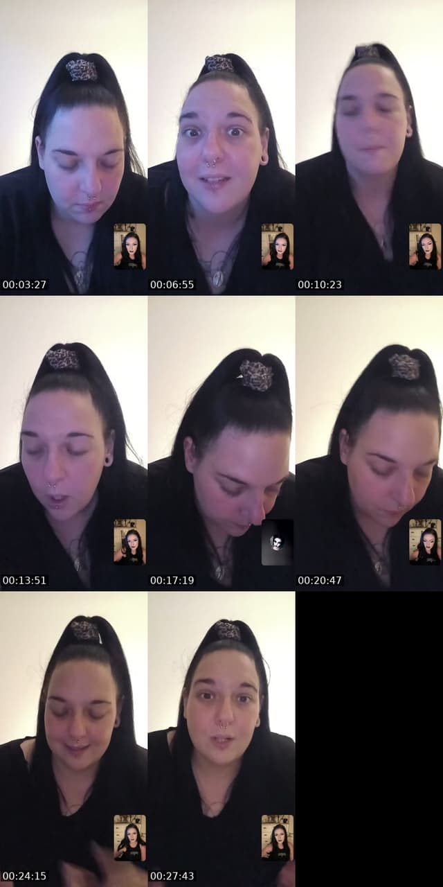 TikTok live: talk 🖤 by @miss.mystic.moon
