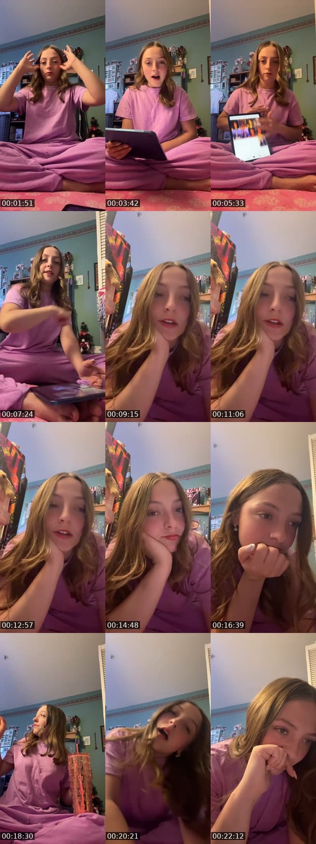 TikTok live: Doing my hair! by @yourownlifesucks45