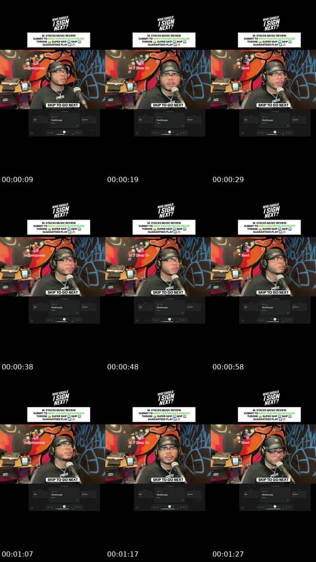TikTok live: Who should I sign next??? by @mstacksonline