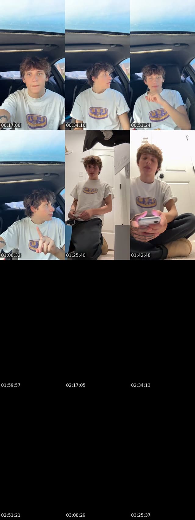 TikTok live: packing by @theyhategavinn