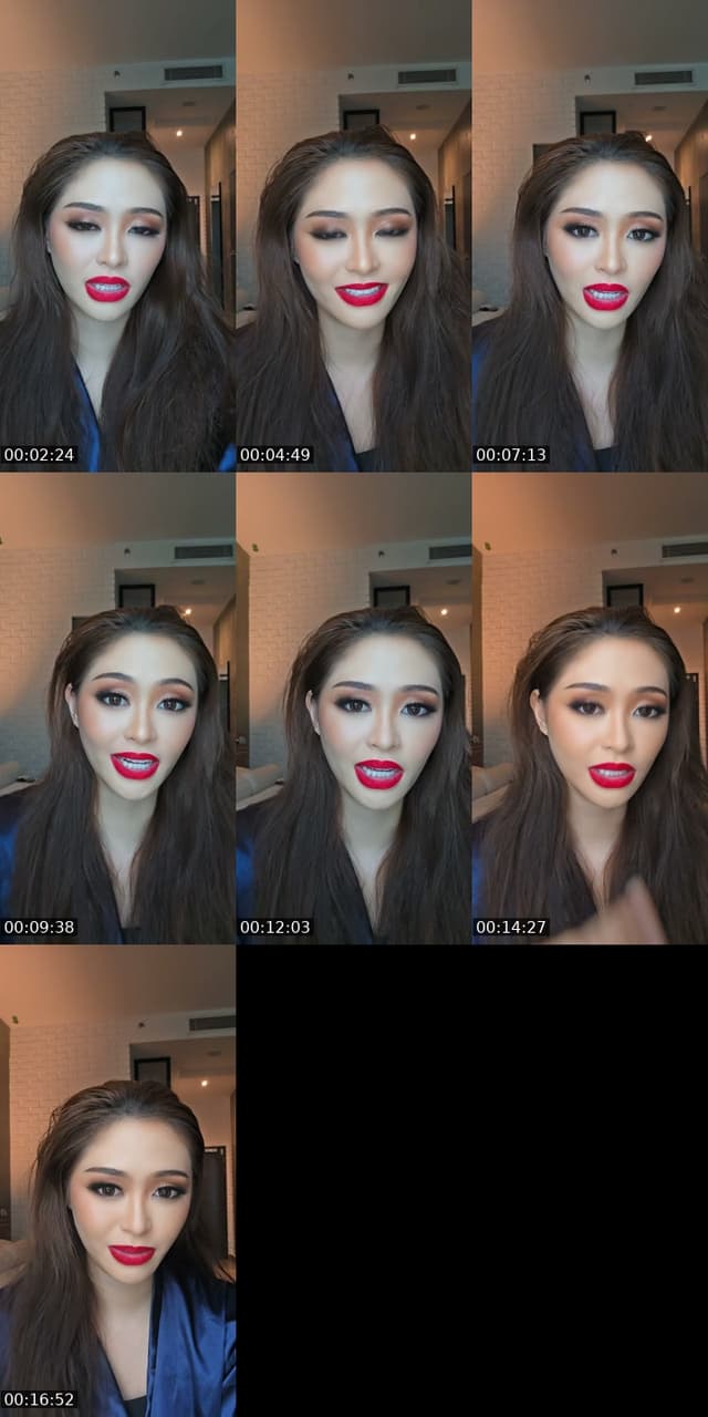 TikTok live: buka rambut bersama² by @sandralimofficial