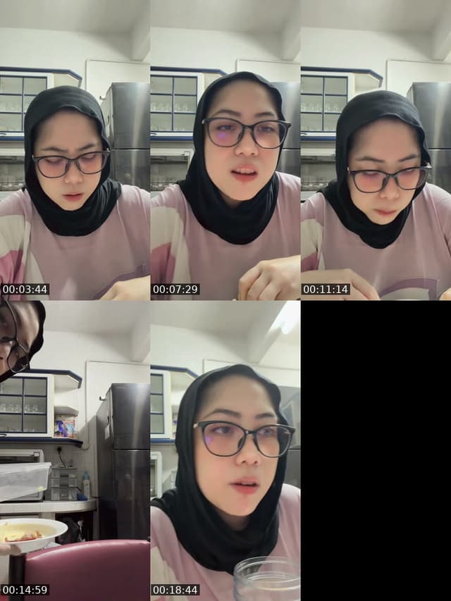 TikTok live: Dinner by @puteriawani91