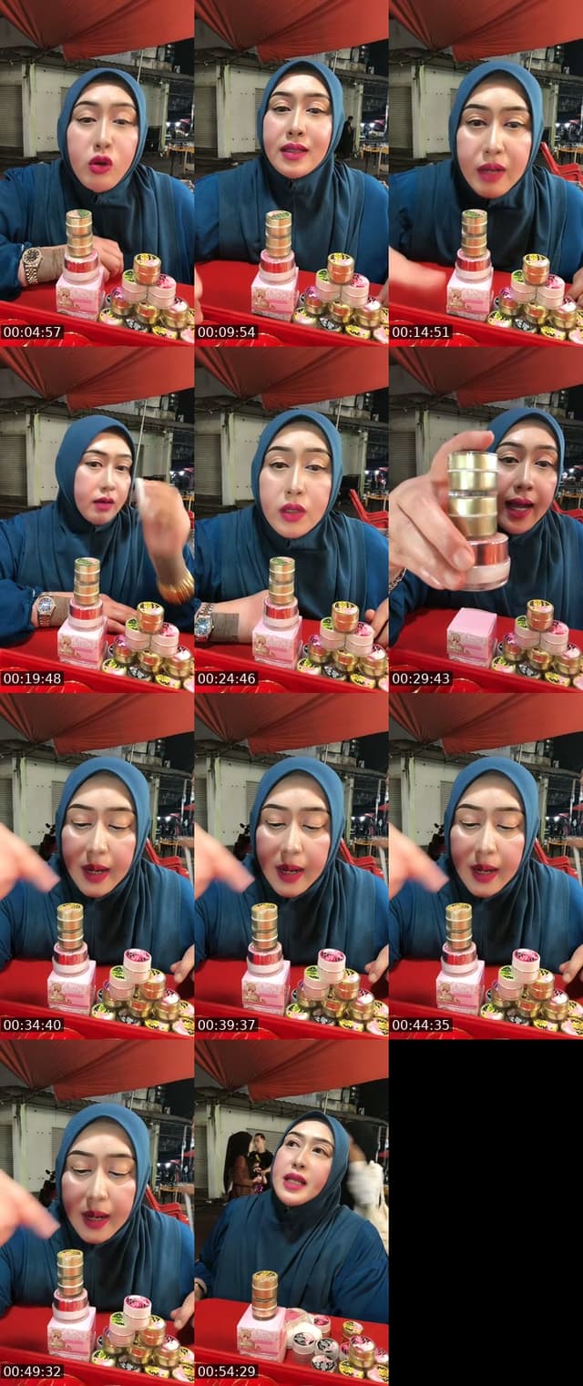 TikTok live: meh bli set rawat muka nga adek by @geesnowwhite_2
