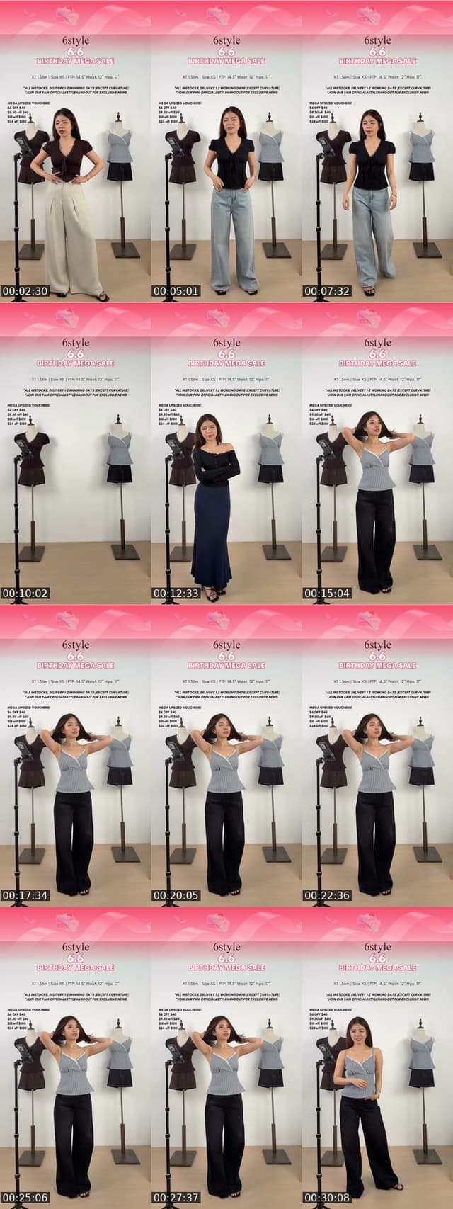TikTok live: Saturday full prelaunch!! ✨ by @6style