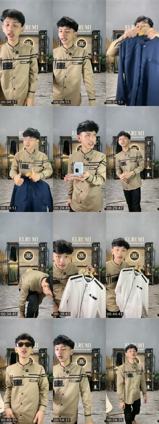 TikTok live: Promo baju koko pria by @elrumi_apparel_official