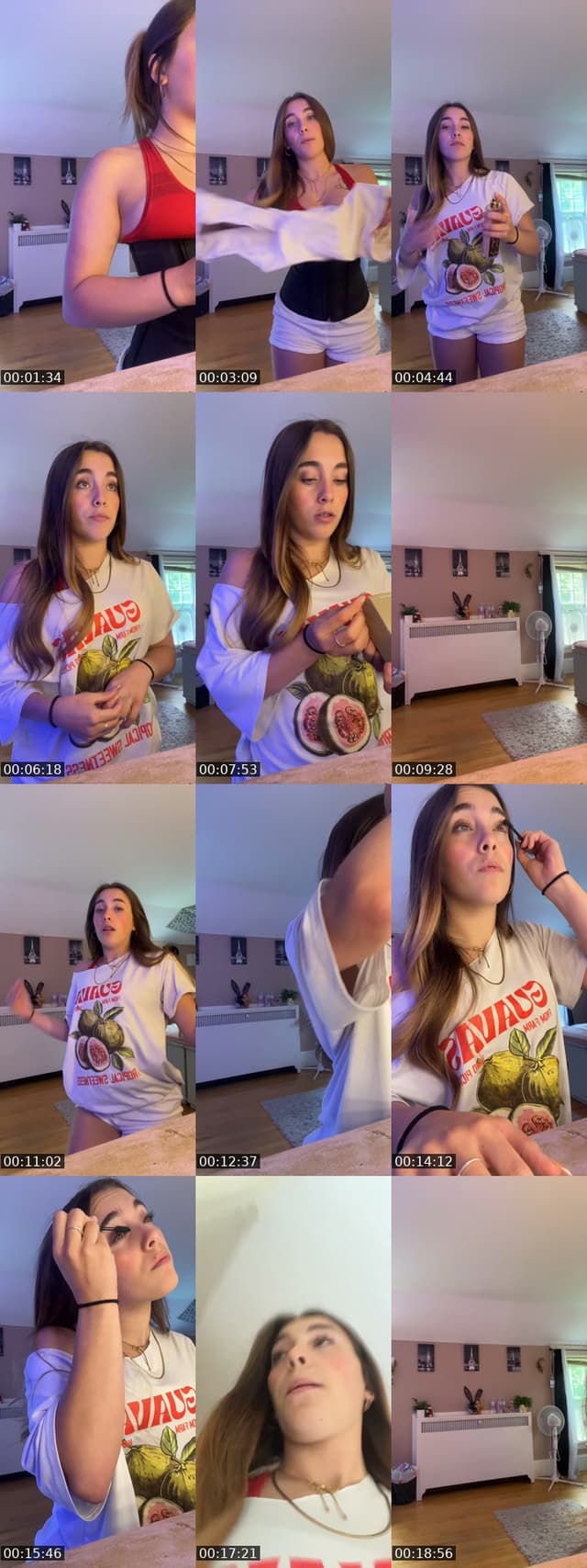 TikTok live: 21+ come GRWM😊 by @leilad420
