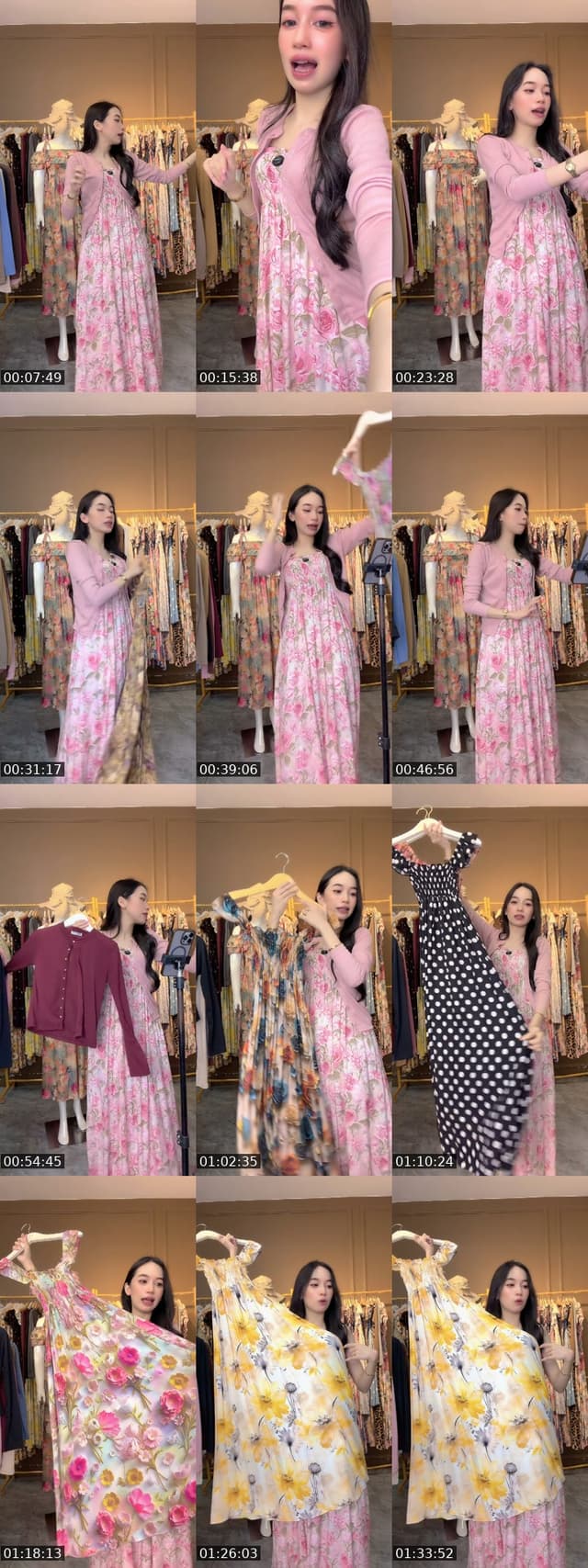 TikTok live: Marion long dress by @sirrin_girls