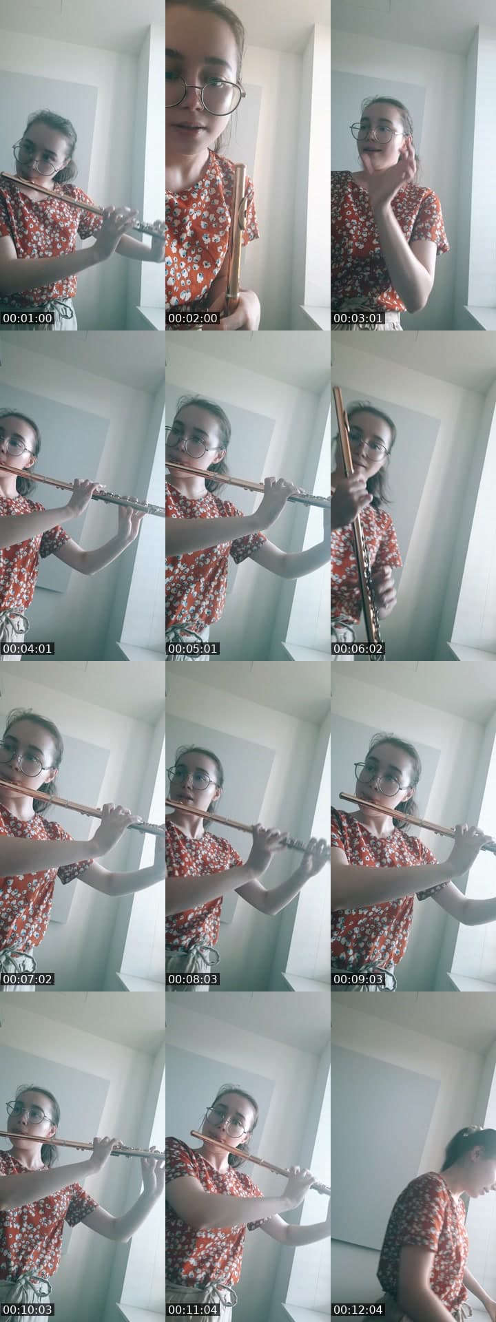 Warmup, etudes, repertoire