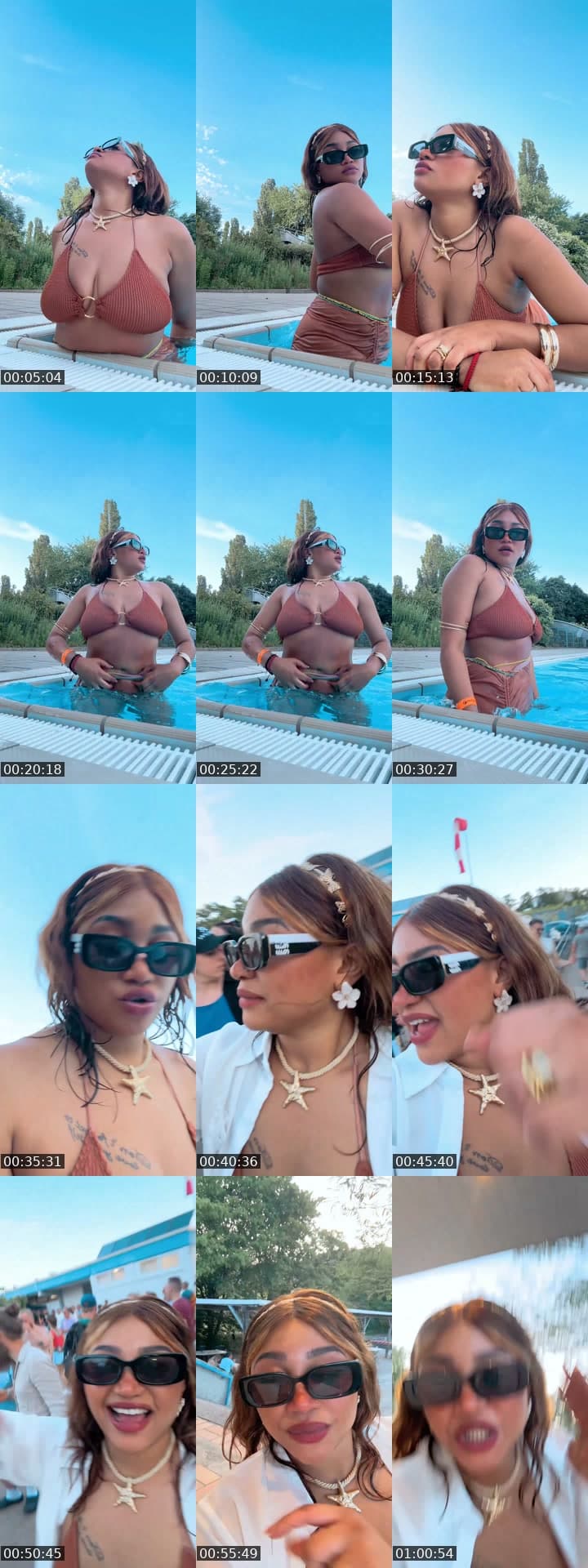Pool Techno party 🔥🍀🫶🏾