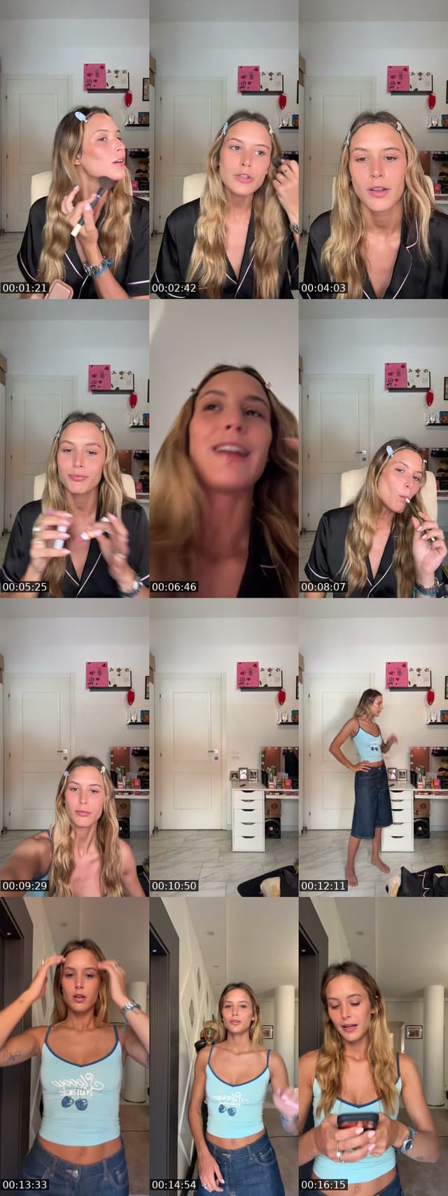 TikTok live: GRWM by @mmatissee
