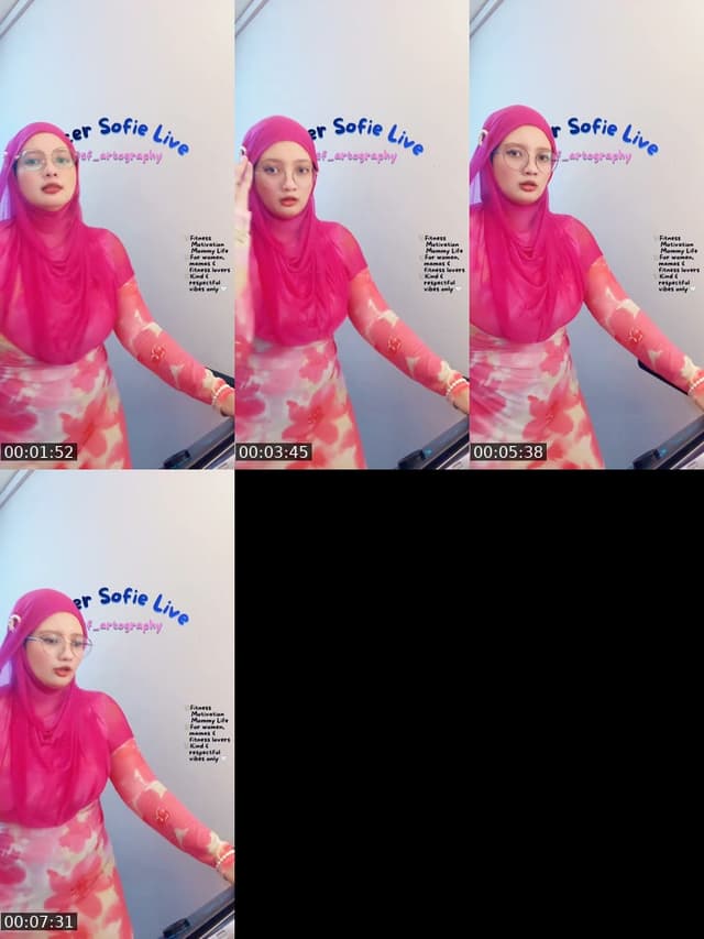 TikTok live: Fitness Live: Hello 😊💪 by @sf_artography