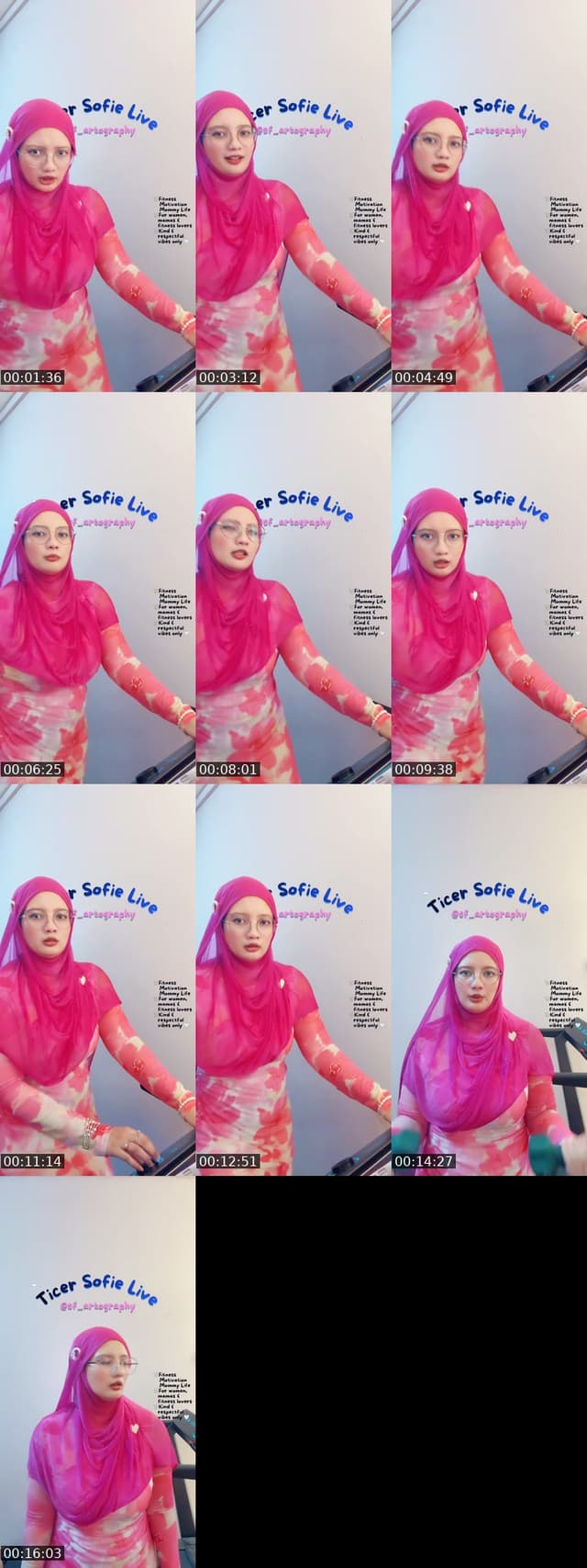 TikTok live: Fitness Live: Hello 😊💪 by @sf_artography