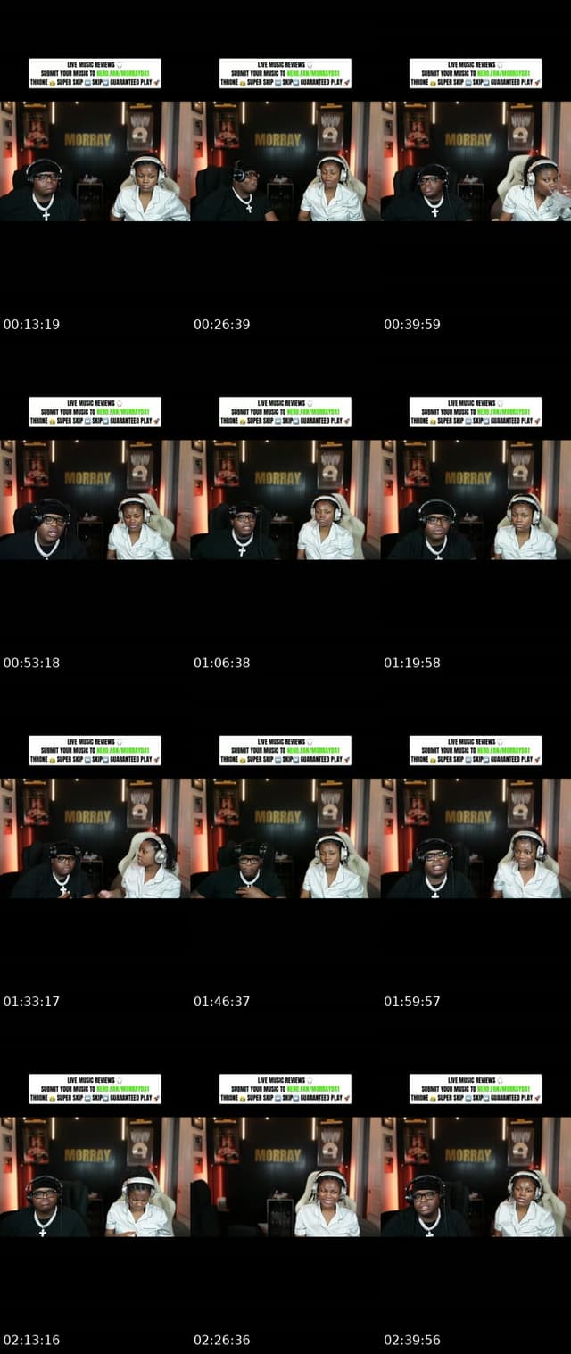 TikTok live: Music Reviews by @morrayda1