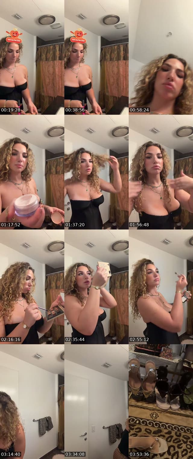 grwm night out in yams - @gadamss