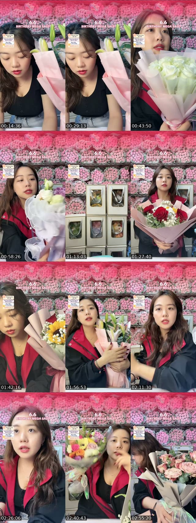 TikTok live: Flower Bouquet Sales by @flowersuppliersingapore