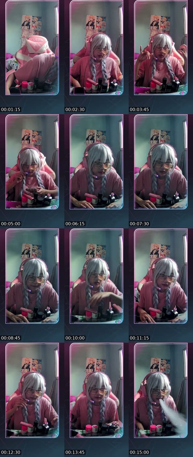 TikTok live: anime belajar ngepep by @himey_mey