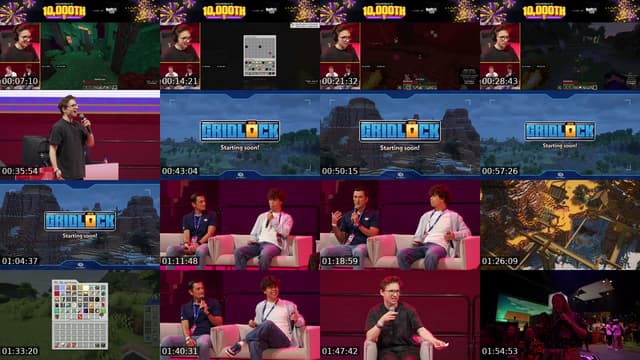 TikTok live: TwitchCon Couriway 10k Speedrun by @minecraft