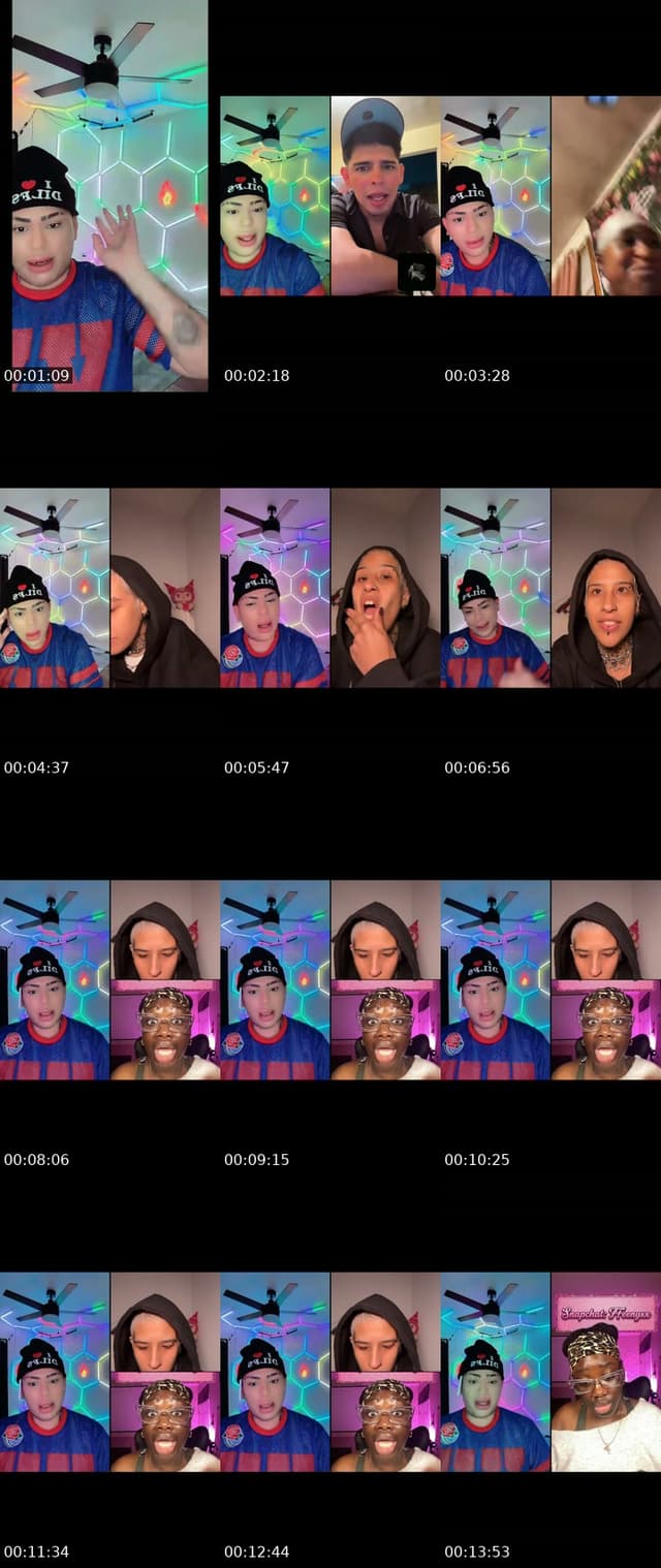 TikTok live: Happy pride month ❤️ by @mechondefuego