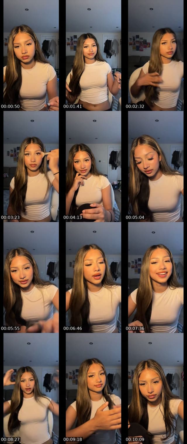 TikTok live: grwm by @aanya.xs