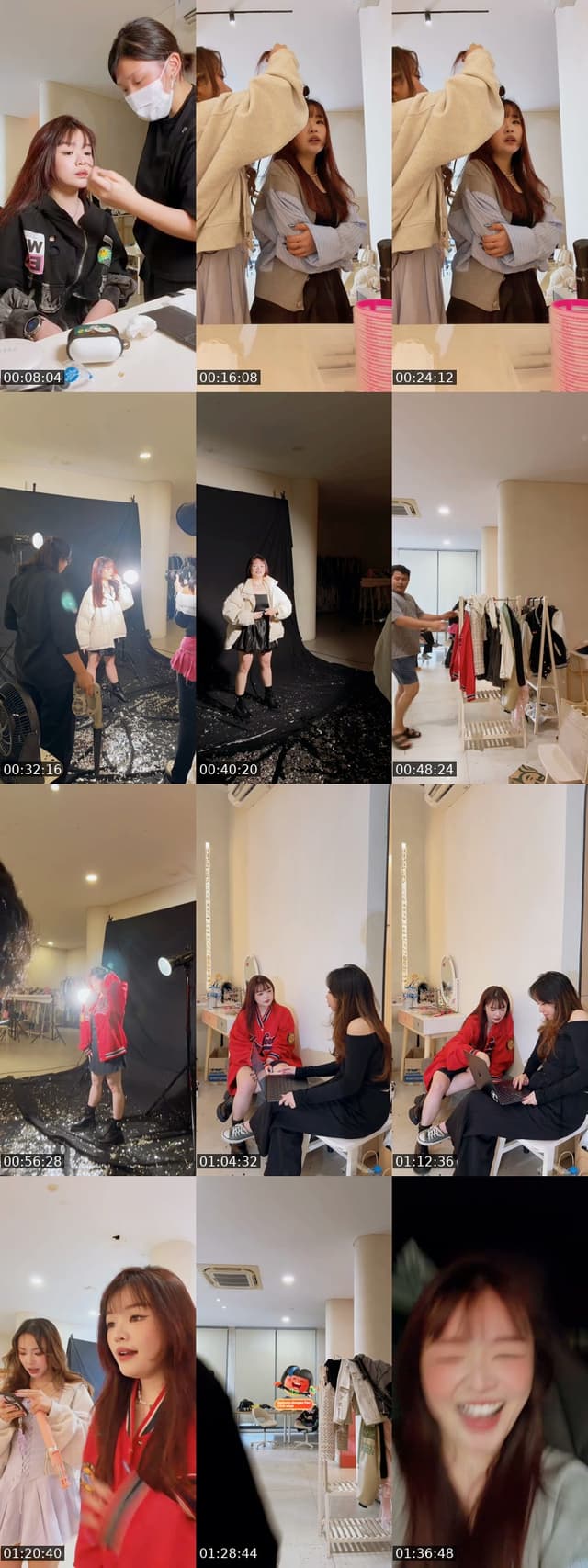TikTok live: photoshoot by @chellemichii