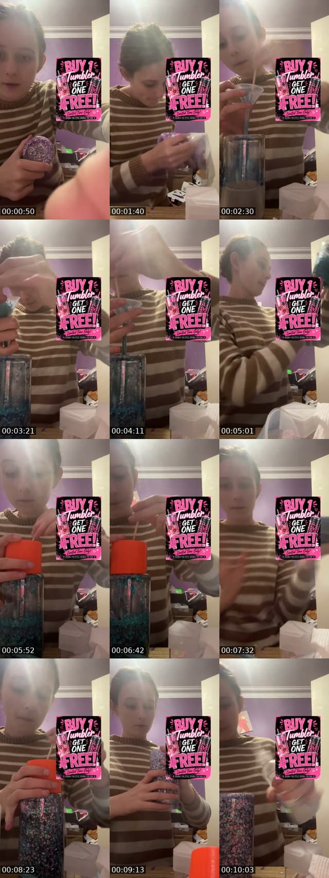 TikTok live: Taking orders by @sip.shine.tumblers
