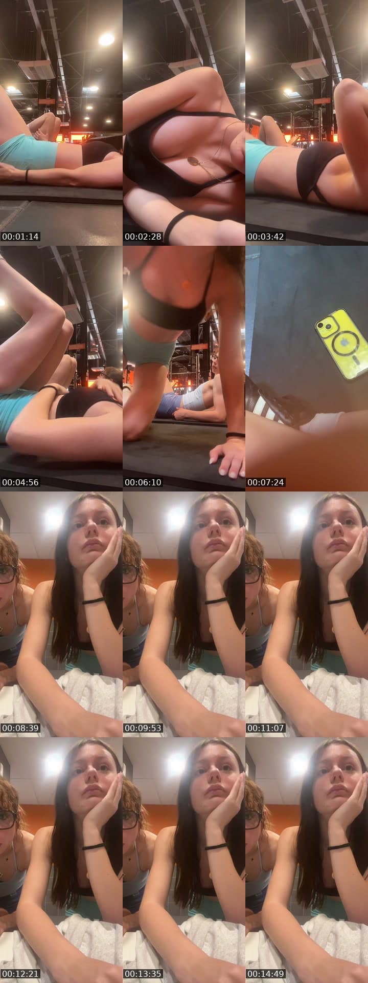 Séance de sport avec @emmsmx