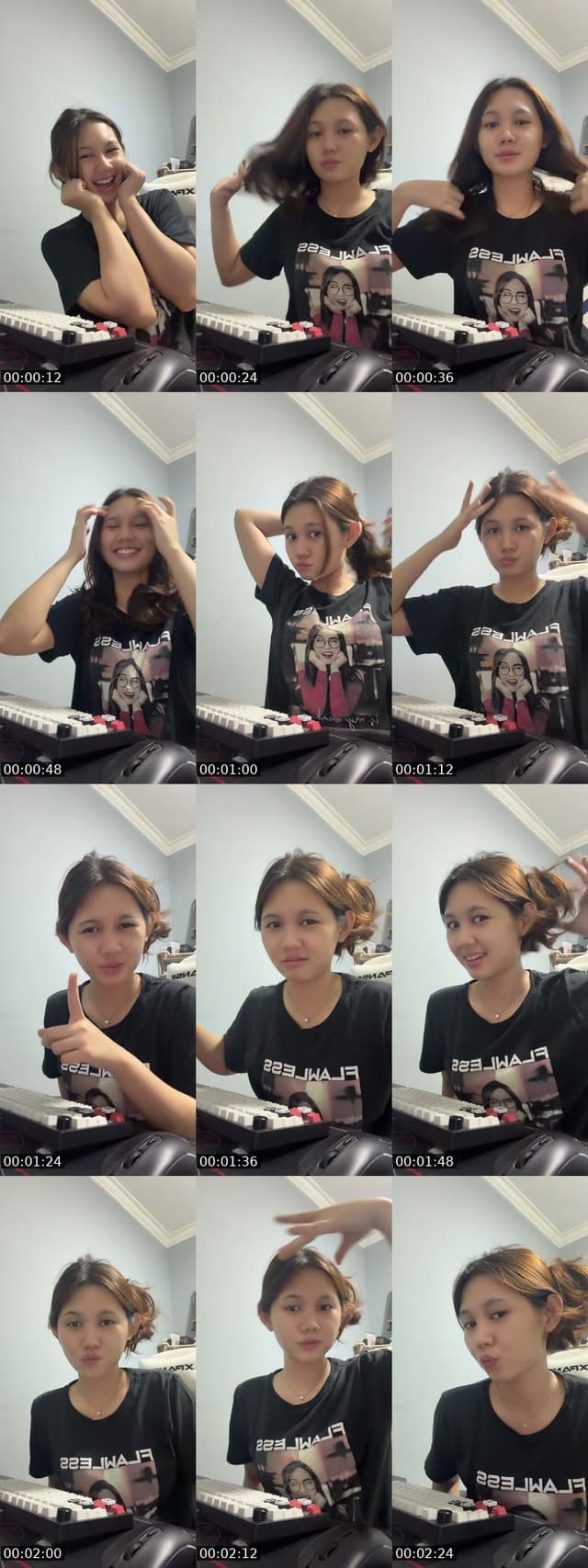 TikTok live: zzz by @exxuah