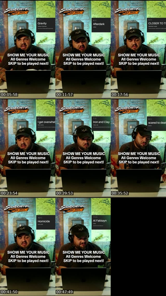 TikTok live: Music Reviews w/ Jam in the Van by @jaminthevan