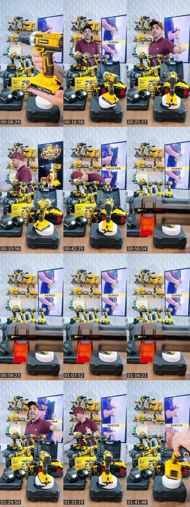 TikTok live: Furadeira e parafusadeira by @diogoprimee