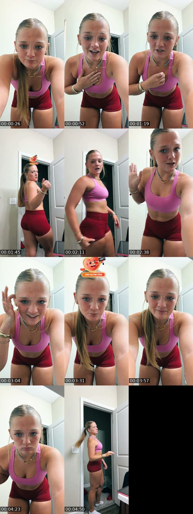 TikTok live: heyy grwm for gym🫶🏼 by @kens.coradini