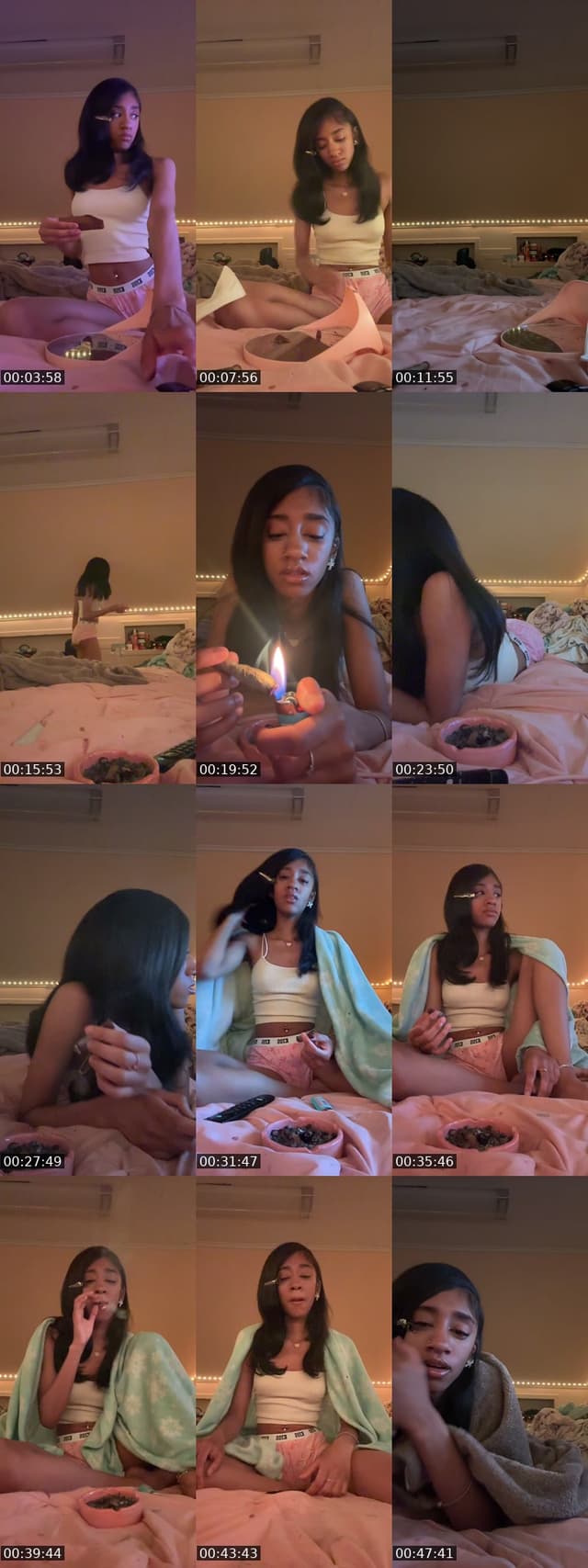 TikTok live: smoke w a badb by @theonlydejah5