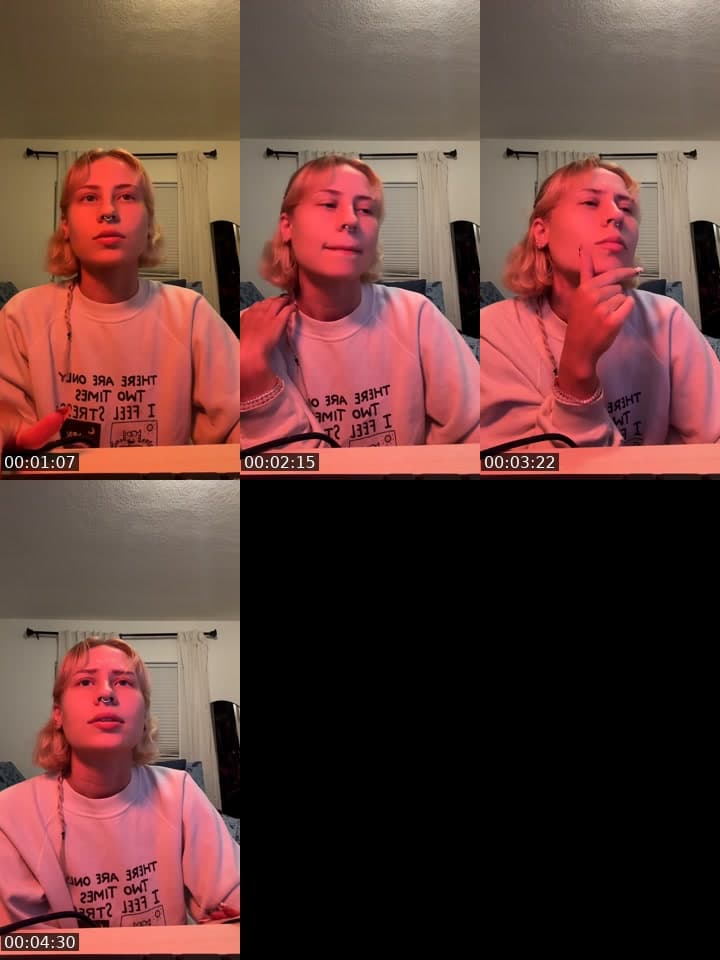 @babyjjxo2 TikTok live stream