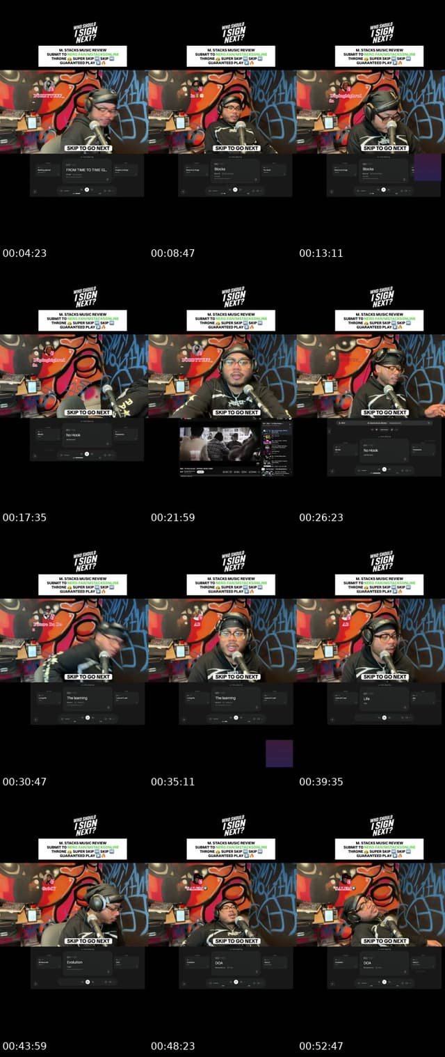 TikTok live: Who should I sign next??? by @mstacksonline