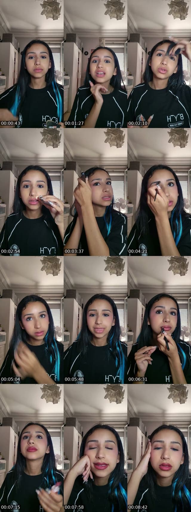 TikTok live: GRWM fac by @maymay_2306
