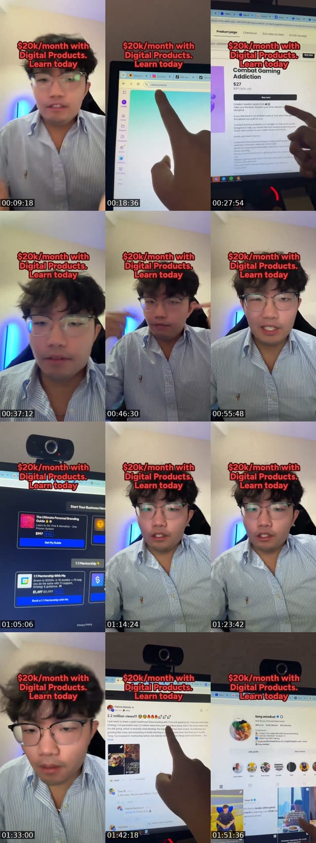 TikTok live: Escape the rat race 💰📲 by @tony.mindset01