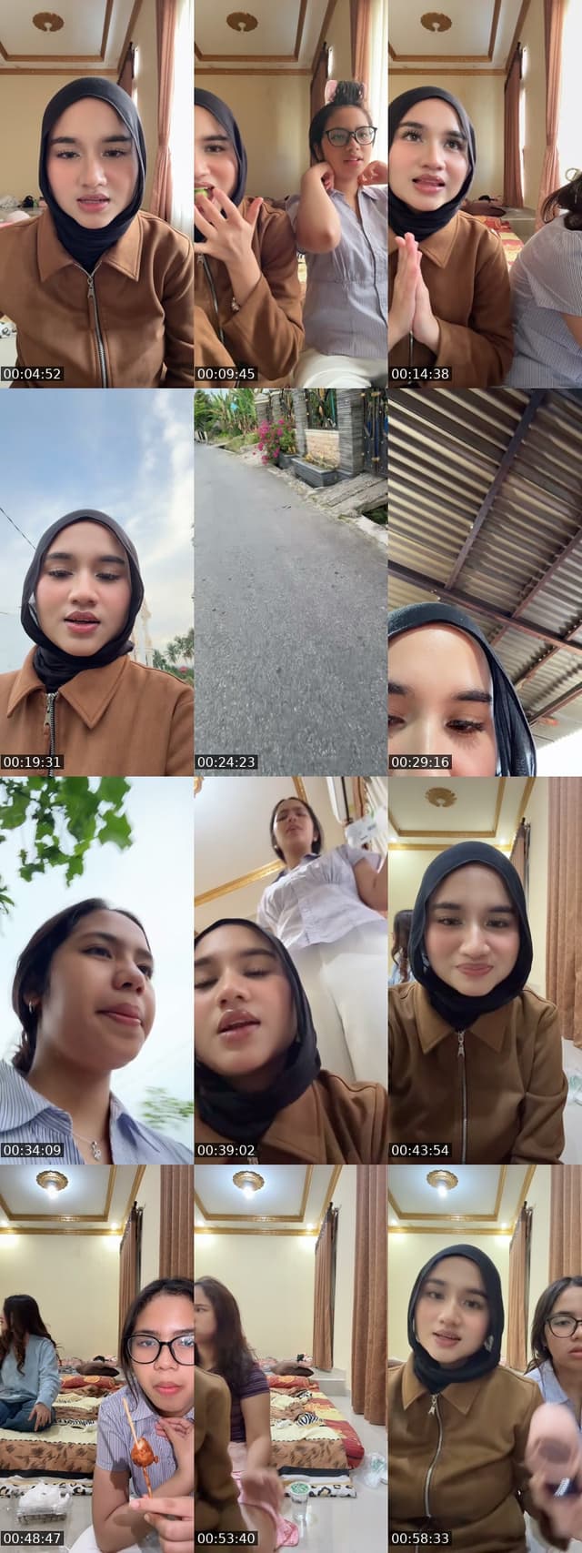 TikTok live: grwm by @shivalauraa