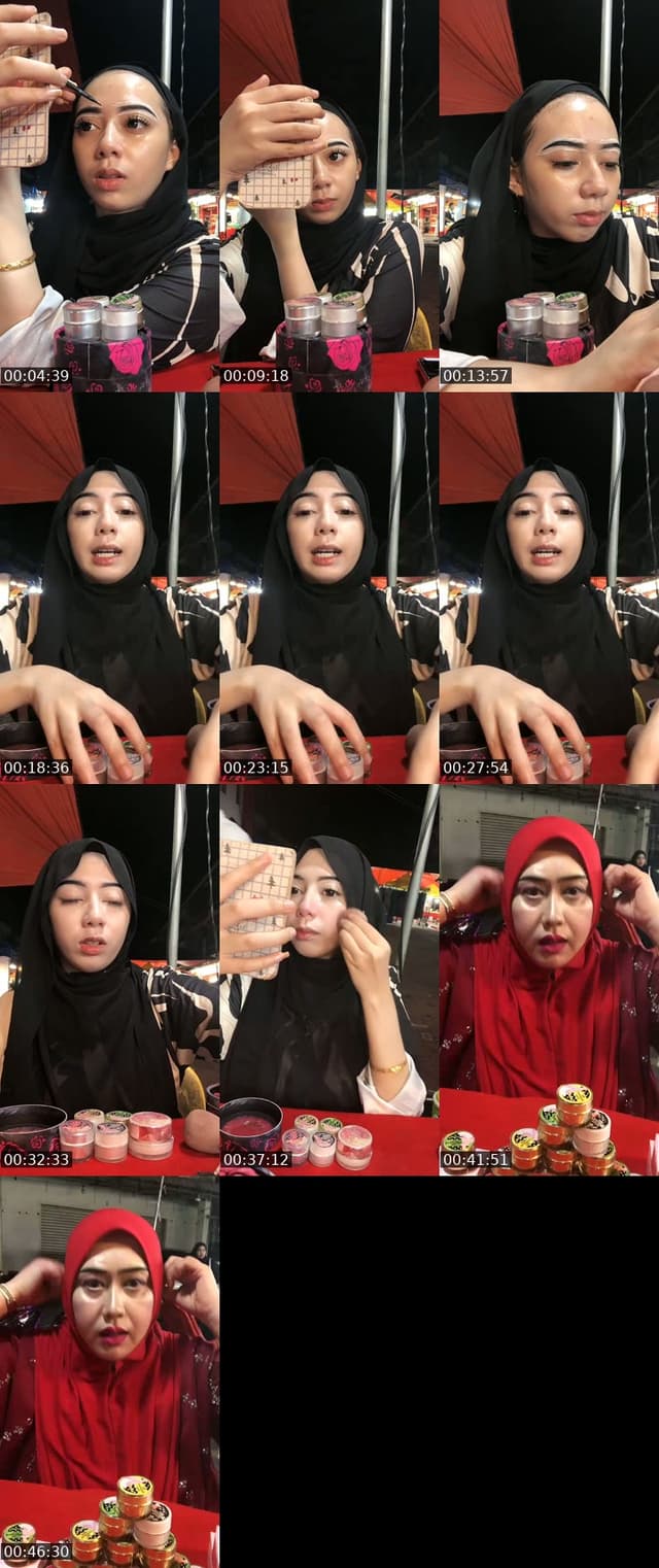 TikTok live: meh bli set rawat muka nga adek by @geesnowwhite_2