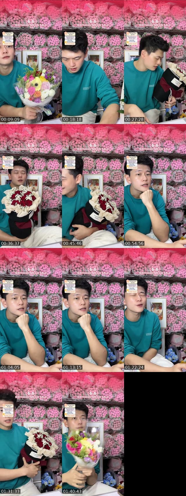 @flowershopsg TikTok live from 2026-06-01