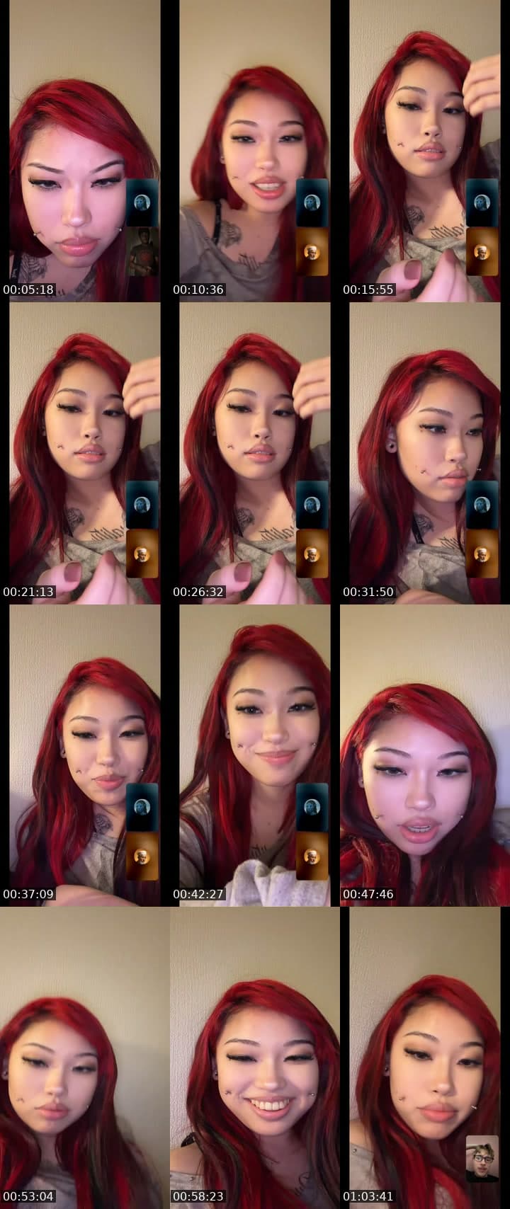 @internetfetish TikTok live stream