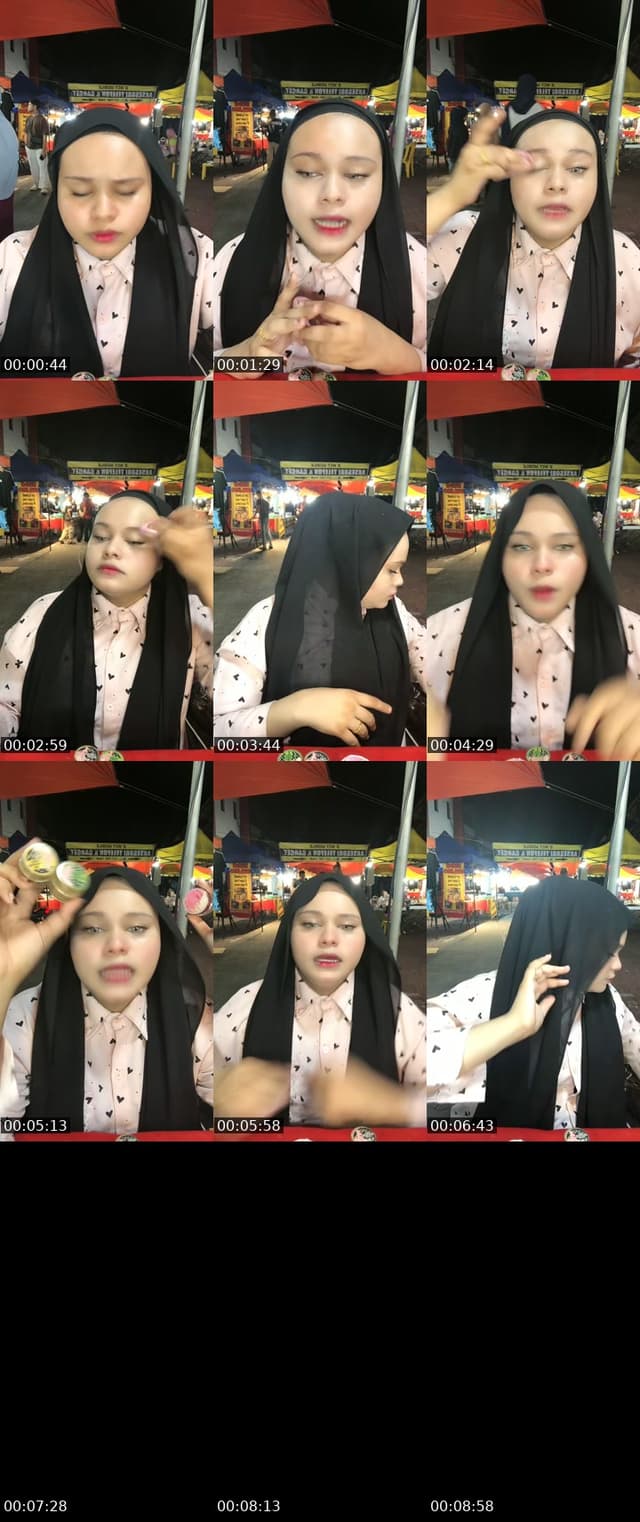 TikTok live: meh bli set rawat muka nga adek by @geesnowwhite_2