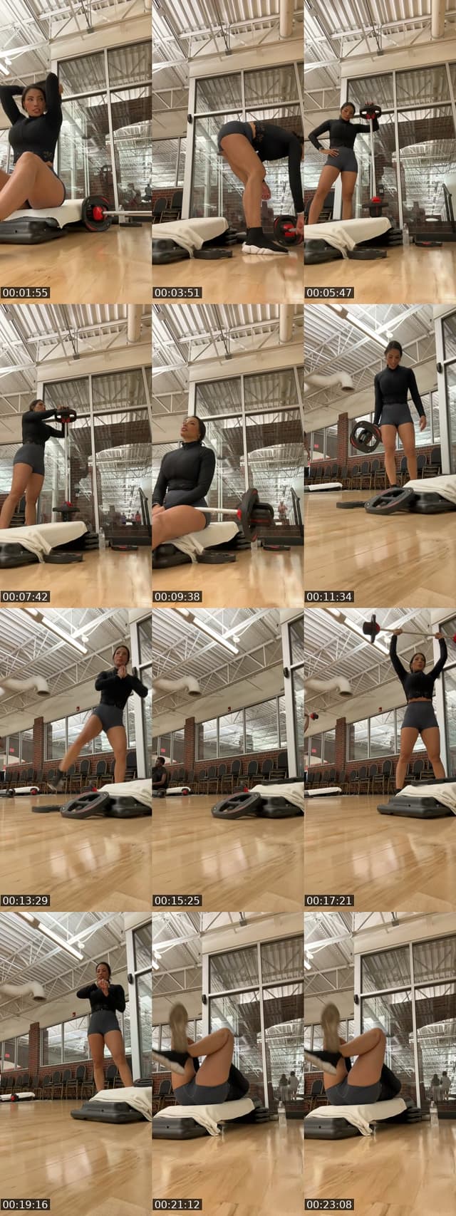 TikTok live: Mom Bod Workout 🏋️‍♀️ by @thebodybynixx