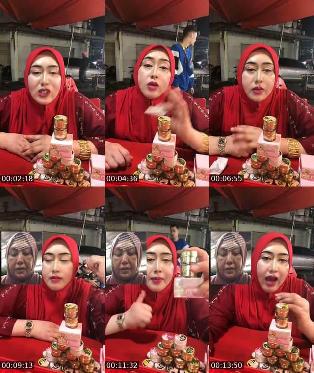 TikTok live: meh bli set rawat muka nga adek by @geesnowwhite_2