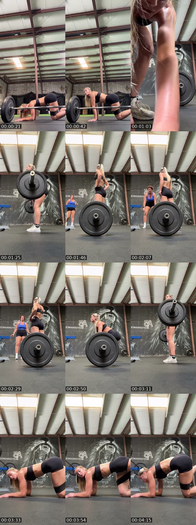 TikTok live: HIIT FULL BOD WORKOUT💪🏻👸🏼💖 by @liaconno