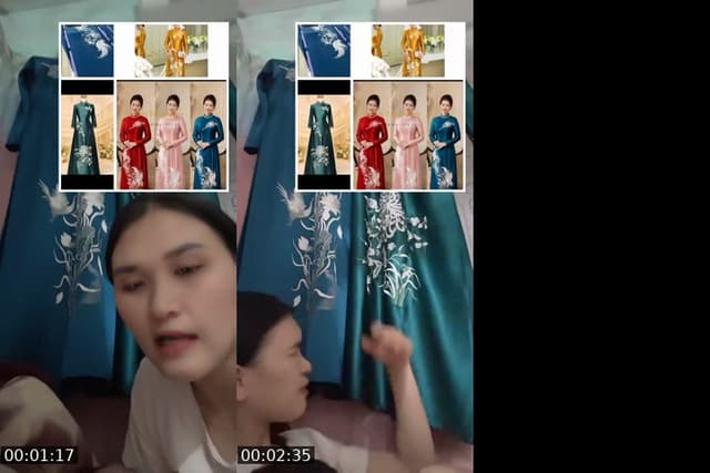 TikTok live: Mẫu áo mẹ sui by @truongthuy96_