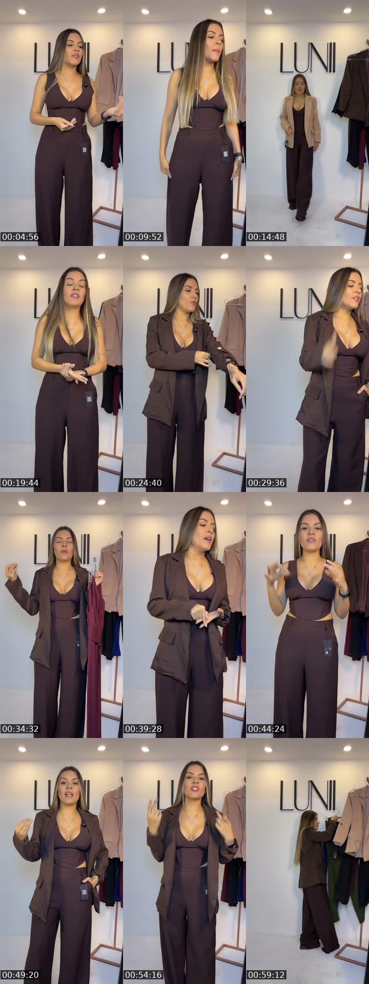 @luniiclothing TikTok live stream